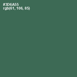 #3D6A55 - Killarney Color Image