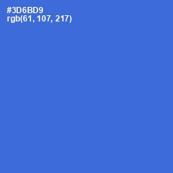 #3D6BD9 - Mariner Color Image