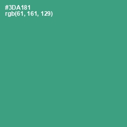 #3DA181 - Jungle Green Color Image
