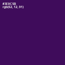 #3E0C5B - Jagger Color Image