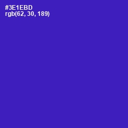 #3E1EBD - Governor Bay Color Image