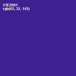 #3E2091 - Jacksons Purple Color Image
