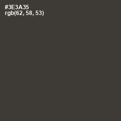 #3E3A35 - Dune Color Image
