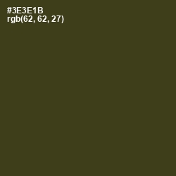 #3E3E1B - Camouflage Color Image