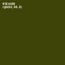 #3E4408 - Clover Color Image