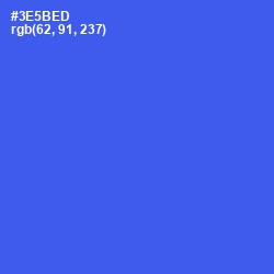#3E5BED - Mariner Color Image