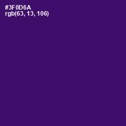 #3F0D6A - Christalle Color Image