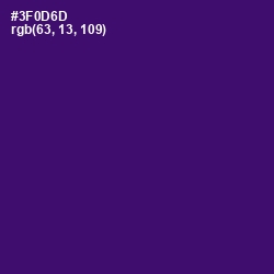 #3F0D6D - Christalle Color Image