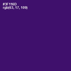 #3F116D - Windsor Color Image