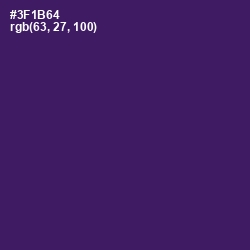#3F1B64 - Meteorite Color Image