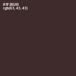 #3F2B2B - English Walnut Color Image