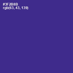 #3F2B8B - Bay of Many Color Image