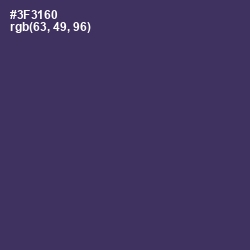 #3F3160 - Jacarta Color Image