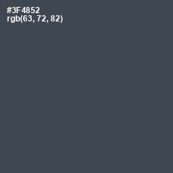 #3F4852 - Limed Spruce Color Image