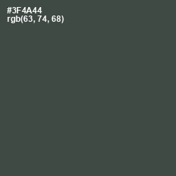 #3F4A44 - Cape Cod Color Image