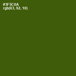 #3F5C0A - Clover Color Image