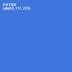 #3F75DF - Mariner Color Image