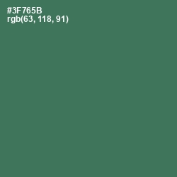 #3F765B - Amazon Color Image