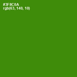 #3F8C0A - La Palma Color Image