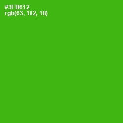 #3FB612 - La Palma Color Image