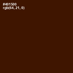 #401500 - Brown Pod Color Image