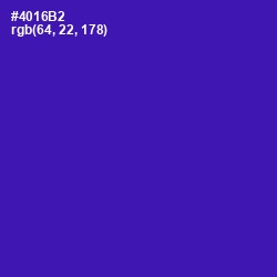 #4016B2 - Daisy Bush Color Image