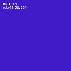 #401CC9 - Purple Heart Color Image