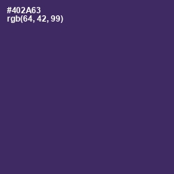 #402A63 - Bossanova Color Image