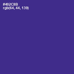#402C8B - Daisy Bush Color Image