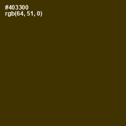 #403300 - Deep Bronze Color Image