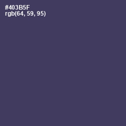 #403B5F - Bossanova Color Image