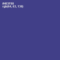 #403F88 - Gigas Color Image
