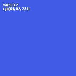 #405CE7 - Royal Blue Color Image