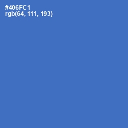 #406FC1 - Indigo Color Image