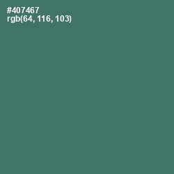 #407467 - Faded Jade Color Image