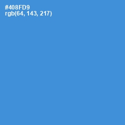 #408FD9 - Havelock Blue Color Image