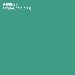 #409D85 - Smalt Blue Color Image