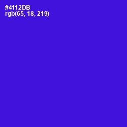 #4112DB - Purple Heart Color Image