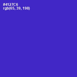 #4127C6 - Purple Heart Color Image