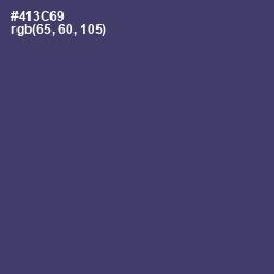 #413C69 - Bossanova Color Image