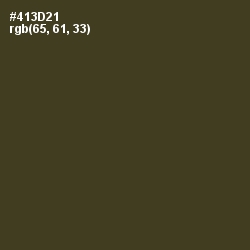 #413D21 - Lisbon Brown Color Image