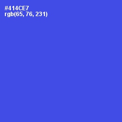 #414CE7 - Royal Blue Color Image