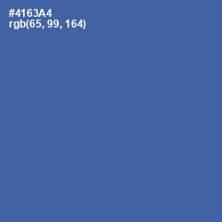 #4163A4 - San Marino Color Image