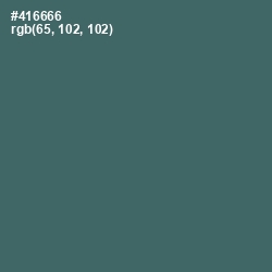 #416666 - Blue Bayoux Color Image