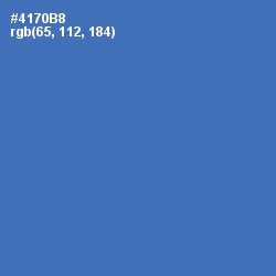 #4170B8 - San Marino Color Image