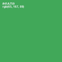 #41A759 - Chateau Green Color Image