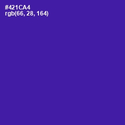 #421CA4 - Daisy Bush Color Image