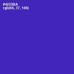 #4225BA - Daisy Bush Color Image