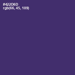 #422D6D - Honey Flower Color Image