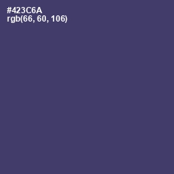 #423C6A - Bossanova Color Image